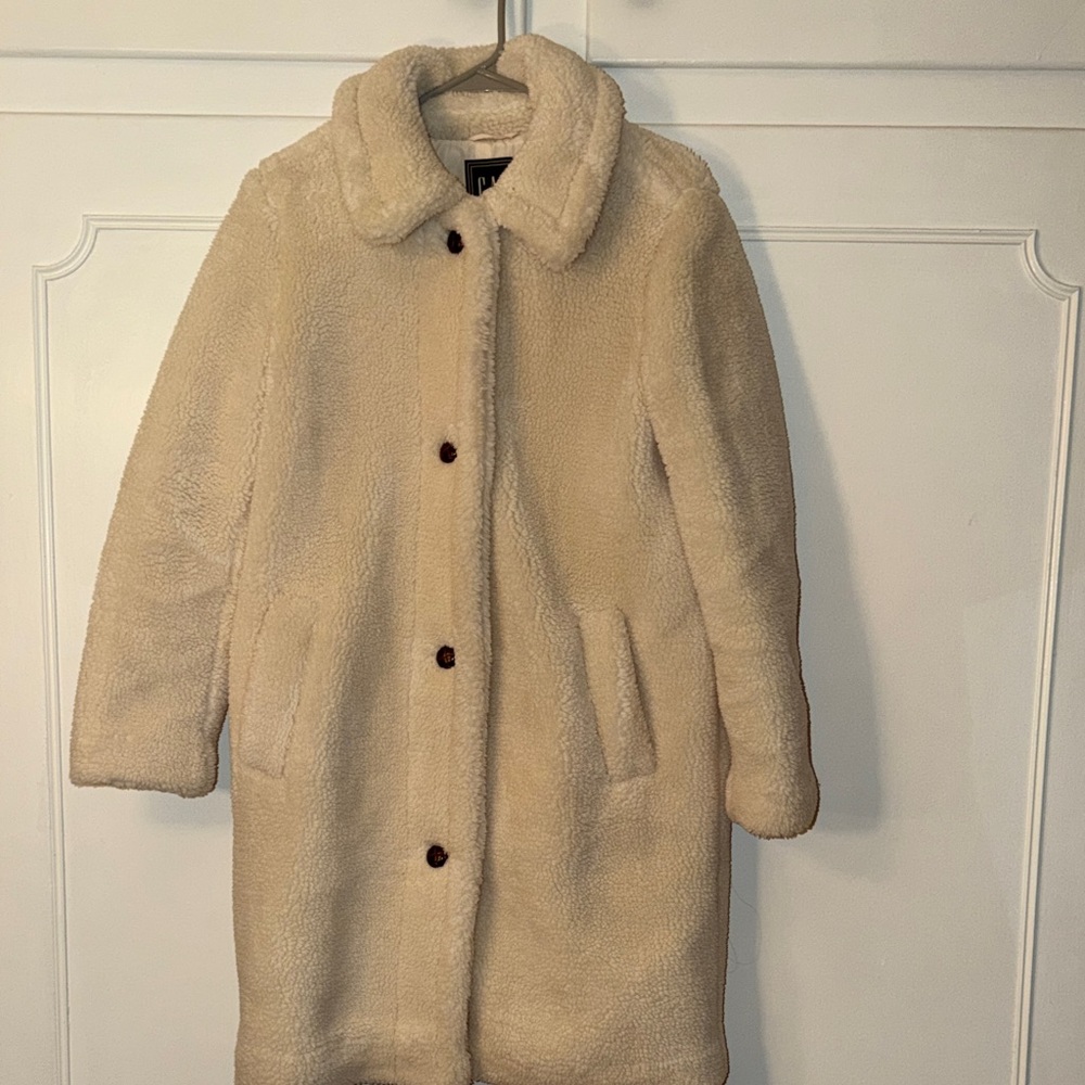 GAP Cream Teddy Jacket